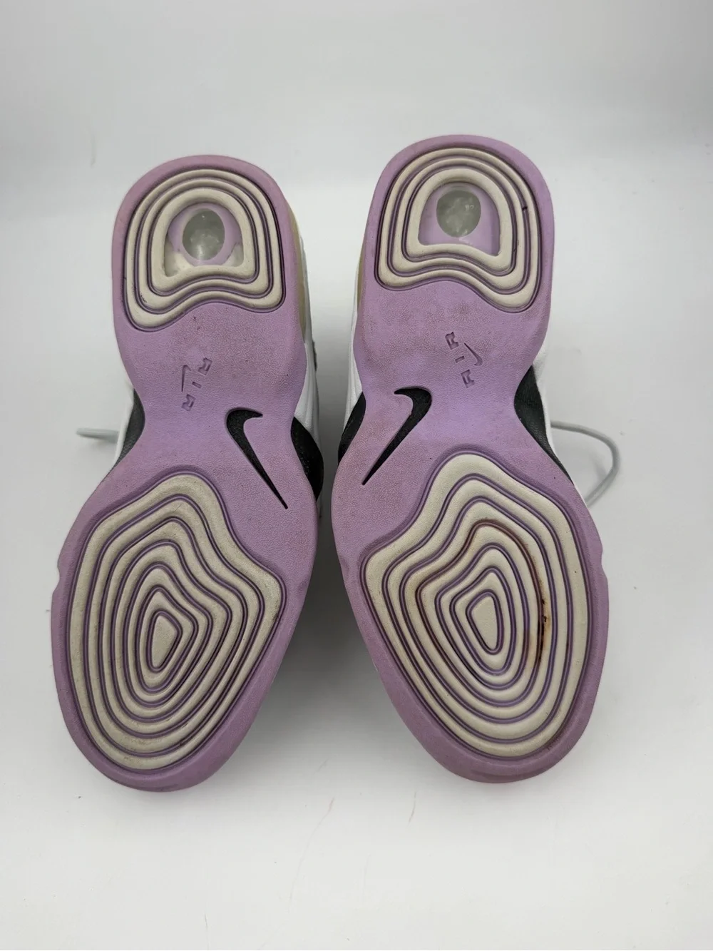 Nike Kids Air Penny II Mid - SZ 7 Y- Lilac Purple Basketball  Sneakers